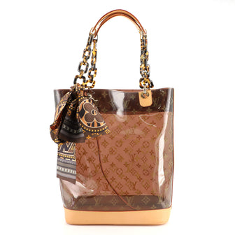 Louis Vuitton Sac Ambre Handbag Monogram Vinyl MM