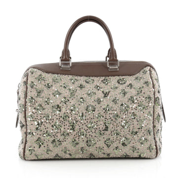 Louis Vuitton Speedy Handbag Limited Edition Sunshine Express 30 Green