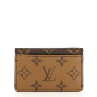 Louis Vuitton Card Holder Reverse Monogram Canvas