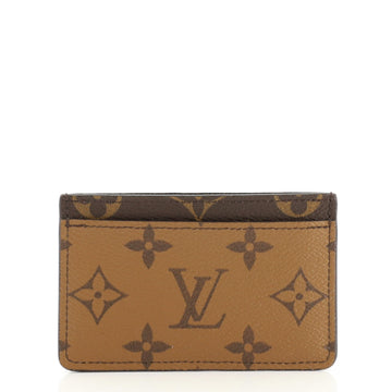 Louis Vuitton Card Holder Reverse Monogram Canvas