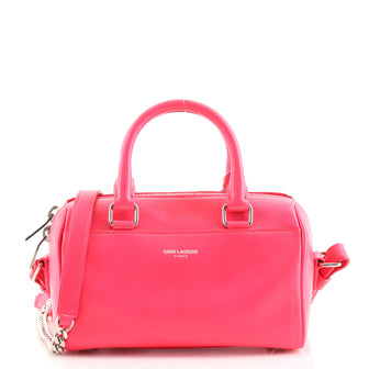 Saint Laurent Classic Duffle Bag Leather Toy
