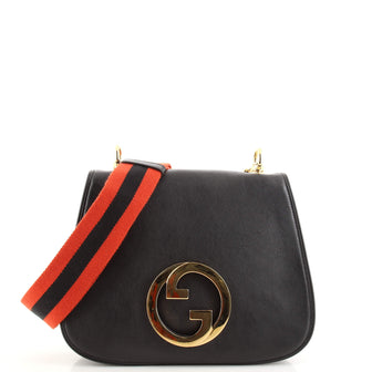 Gucci Blondie Flap Shoulder Bag Leather Medium