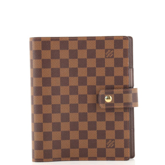 Louis Vuitton Ring Agenda Cover Damier GM