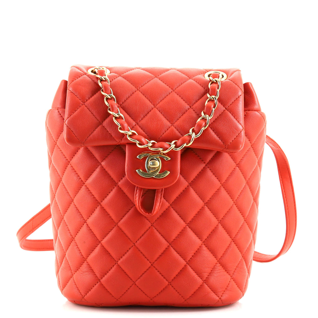 chanel mini urban spirit backpack White Caviar Gold Hardware 23S Coco Approved Studio lock logo CHANEL URBAN SPIRIT BACKPACK |