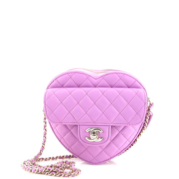 Chanel CC in Love Heart Bag Quilted Lambskin