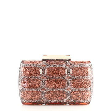 Gucci Aristographic Clutch Glitter Plexiglass