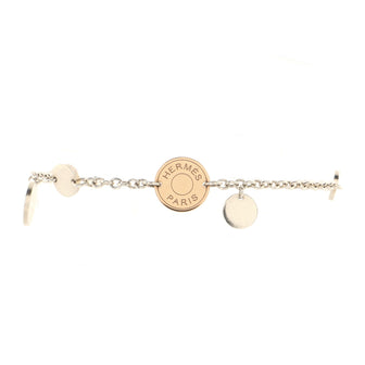 Hermes Confettis Bracelet Sterling Silver with 18K Rose Gold