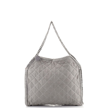 Stella McCartney Falabella Tote Quilted Shaggy Deer Small