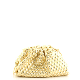 Bottega Veneta The Pouch Bubble Wrap Textured Leather Mini