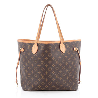 Louis Vuitton Neverfull NM Tote Monogram Canvas MM Brown 1704901