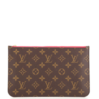 Louis Vuitton Neverfull Pochette Monogram Canvas Large