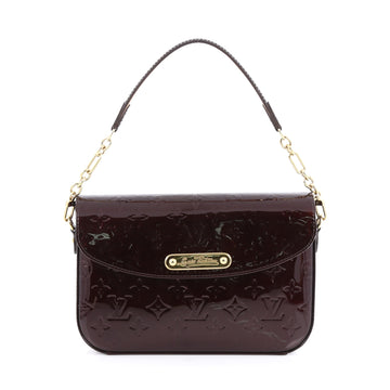 Louis Vuitton Rodeo Drive Handbag Monogram Vernis Red