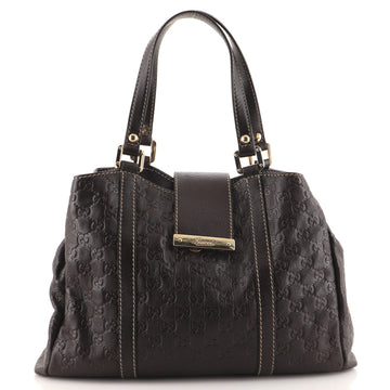 Gucci New Ladies Web Tote Guccissima Leather Medium