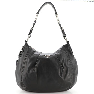 Prada Zip Hobo Soft Calf Medium