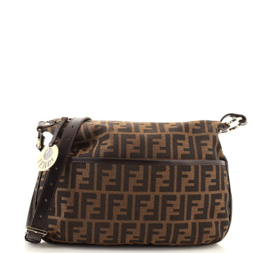 Fendi Chef Crossbody Bag Zucca Canvas Small