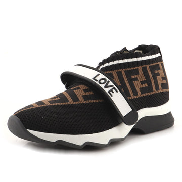 Fendi Women's Rockoko Sneakers Knit Fabric