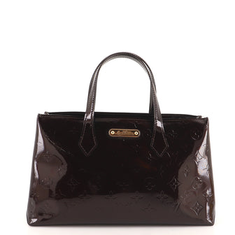 Louis Vuitton Wilshire Handbag Monogram Vernis PM