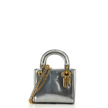 Christian Dior Lady Dior Chain Bag Patent Mini