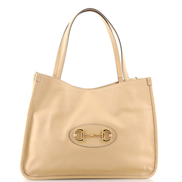 Gucci Horsebit 1955 Tote Leather Medium