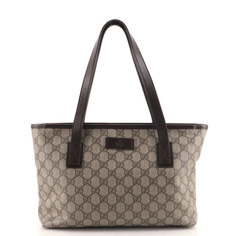 Gucci Plus Tote GG Coated Canvas Small