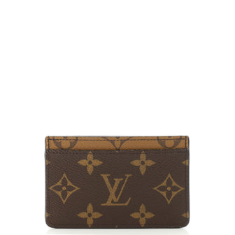 Louis Vuitton Card Holder Reverse Monogram Canvas