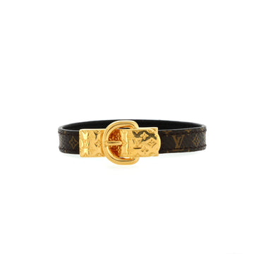 Louis Vuitton Fasten Your LV Bracelet Monogram Canvas and Metal