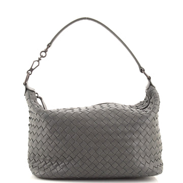 Bottega Veneta Zip Hobo Intrecciato Nappa Small