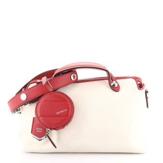 Fendi By The Way Satchel Canvas and Leather Small