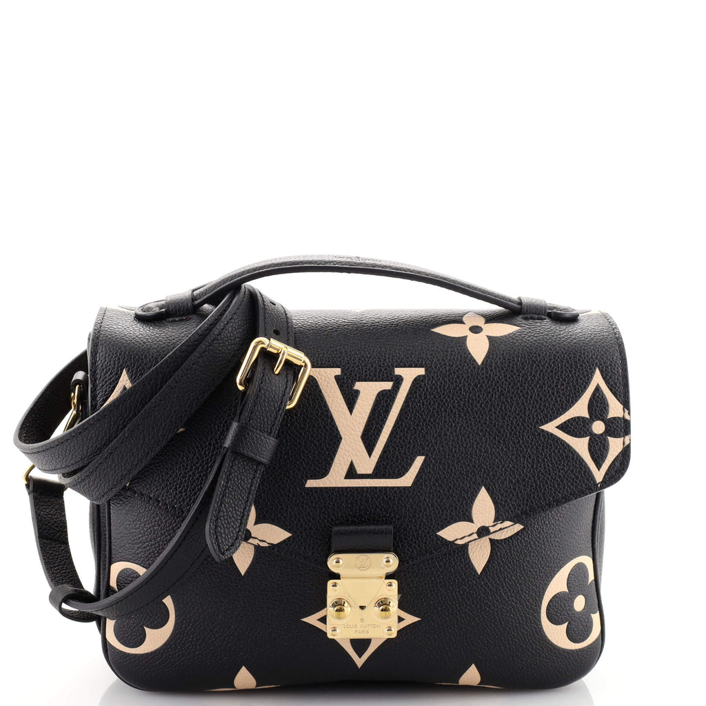 Louis Vuitton Pochette Metis Bicolor Monogram Empreinte Giant 170559