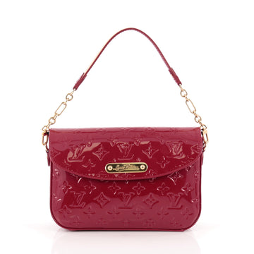 Louis Vuitton Rodeo Drive Handbag Monogram Vernis Red