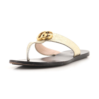 Gucci Women's GG Marmont Sandals Leather