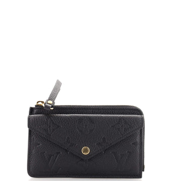 Louis Vuitton Recto Verso Card Holder Monogram Empreinte Leather