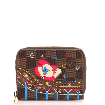 Limited Edition Louis Vuitton Vivienne Doll coin purse in brown