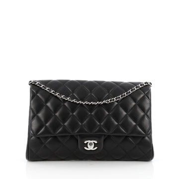 Chanel Clutch with Chain Quilted Lambskin Black