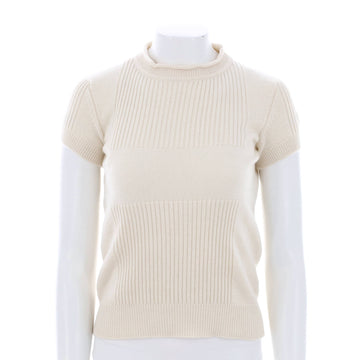 Hermes Women's H Short Sleeve Sweater Cashmere