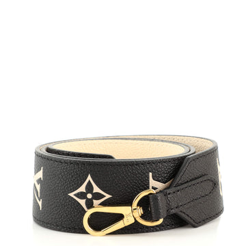 Louis Vuitton Bandouliere Shoulder Strap Bicolor Monogram Empreinte Giant
