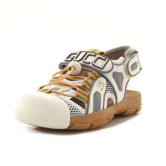 Gucci Women's Tinsel Sport Sandals Fabric with Mesh