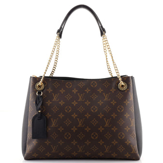 Louis Vuitton Surene Handbag Monogram Canvas with Leather MM