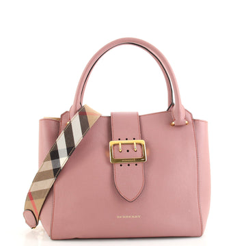 Burberry Buckle Tote Leather Medium