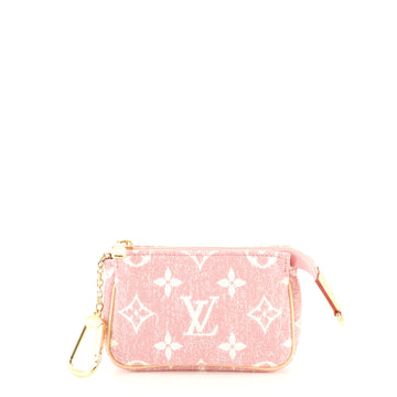 Louis Vuitton Pochette Accessoires Monogram Jacquard Denim Micro