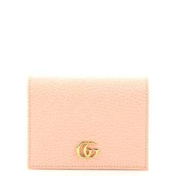 Gucci GG Marmont Flap Card Case Leather