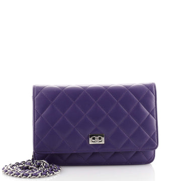 Chanel Reissue 2.55 Wallet on Chain Quilted Lambskin