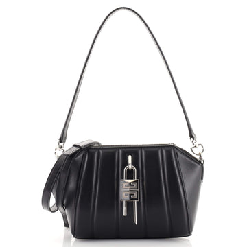 Givenchy Antigona Lock Crossbody Bag Padded Leather XS