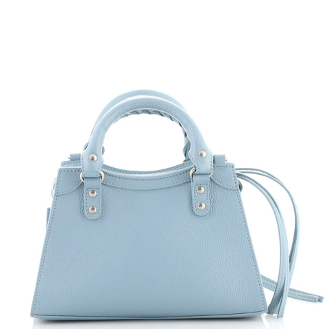 balenciaga light blue classic city bag