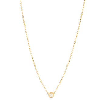 Cartier Cartier D'Amour Necklace 18K Yellow Gold and Diamond Small
