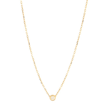 Cartier Cartier D'Amour Necklace 18K Yellow Gold and Diamond Small