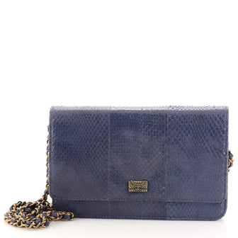Chanel CC Handbag Charm Wallet on Chain Python
