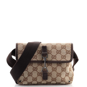 Gucci Buckle Belt Bag GG Canvas Mini