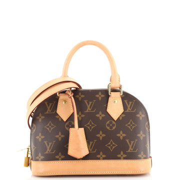 Louis Vuitton Alma Handbag Monogram Canvas BB