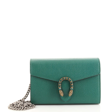 Gucci Dionysus Chain Wallet Leather with Embellished Detail Small